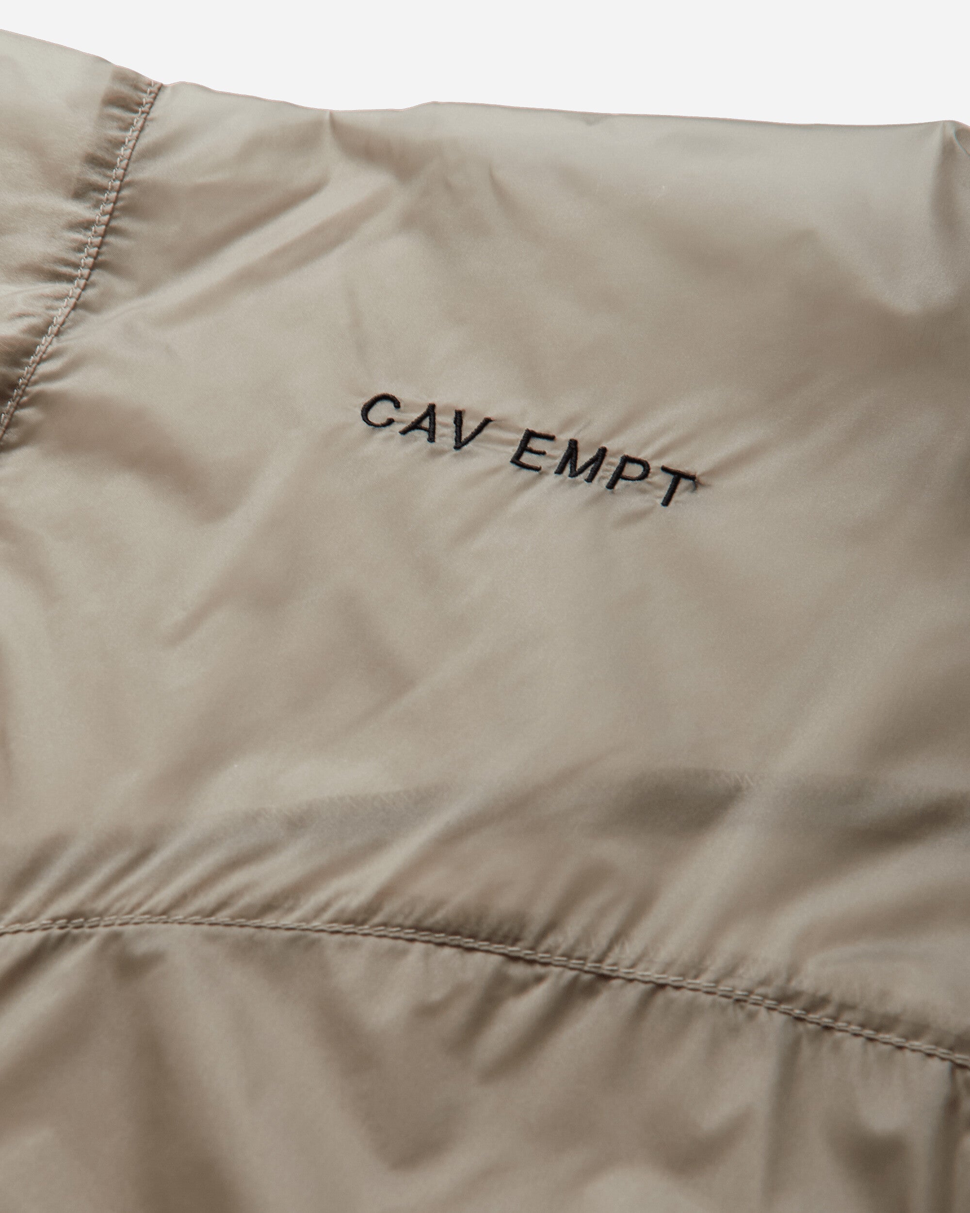 Cav Empt Light Nylon Bdu Beige Coats and Jackets Windbreakers CES29JK22 BEIGE