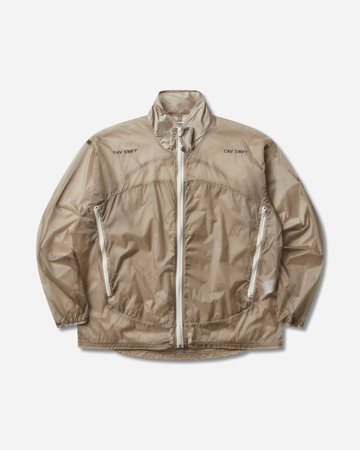 Cav Empt Light Nylon Bdu Beige Coats and Jackets Windbreakers CES29JK22 BEIGE
