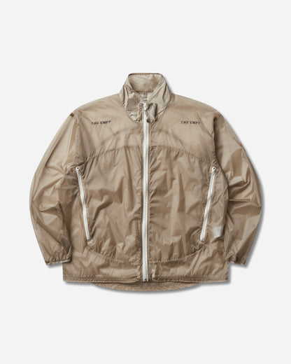 Cav Empt Light Nylon Bdu Beige Coats and Jackets Windbreakers CES29JK22 BEIGE