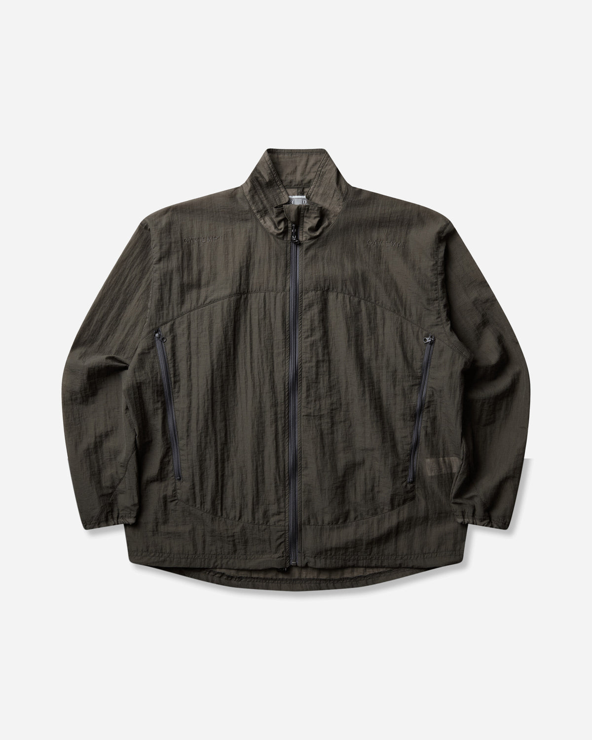 Cav Empt Light Nylon Bdu Grey Coats and Jackets Windbreakers CES30JK24 GREY