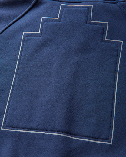 Cav Empt Solid Big Heavy Zip Hoody Navy Navy Sweatshirts Zip-Ups CES30CS08 NAVY