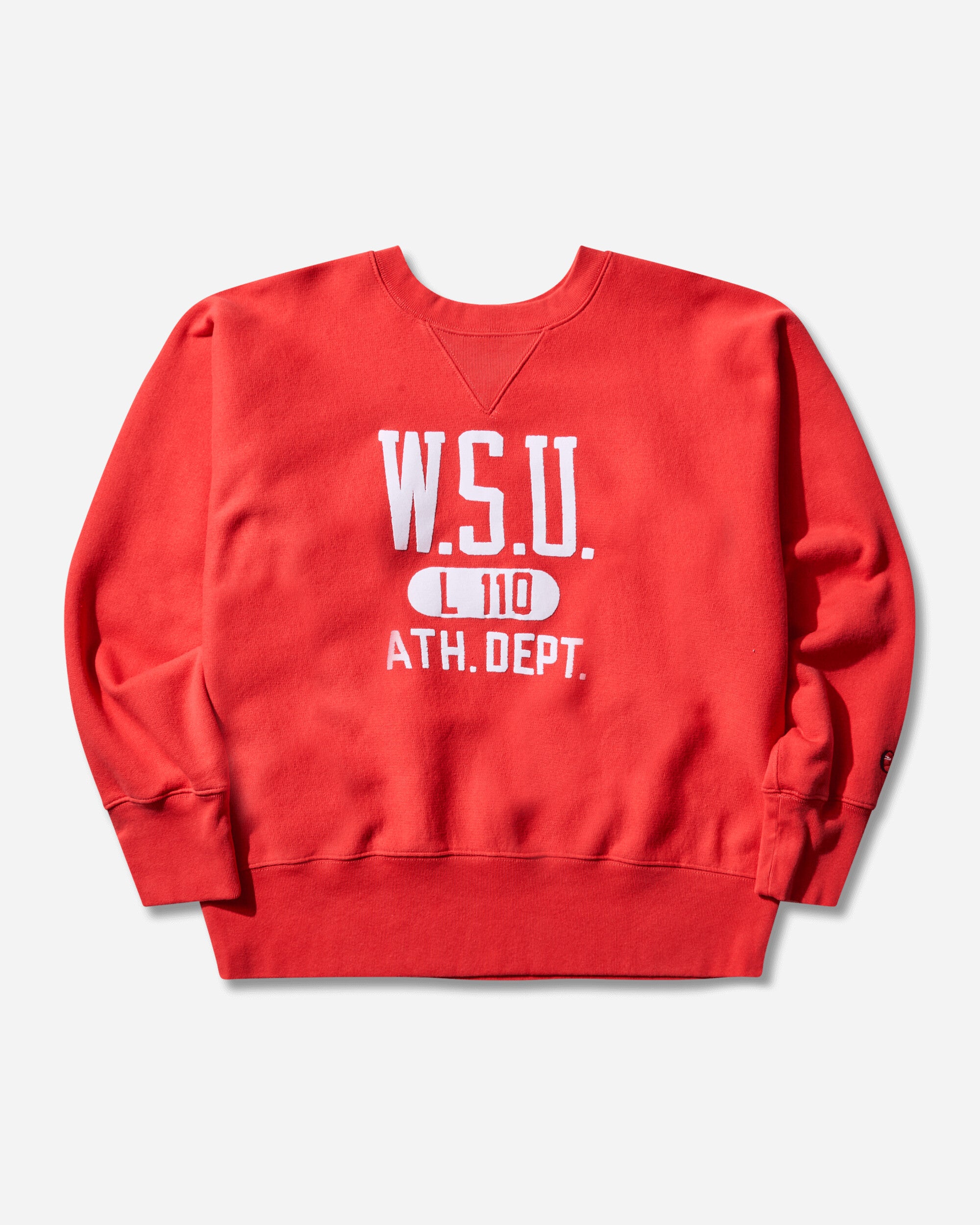 Champion Crewneck Sweatshirt Red Sweatshirts Crewneck 221859 RS036