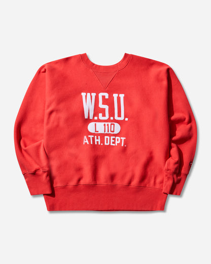 Champion Crewneck Sweatshirt Red Sweatshirts Crewneck 221859 RS036