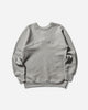 Champion Rabart Crewneck Sweatshirt Silver Gray Sweatshirts Crewneck C3Q039 X040