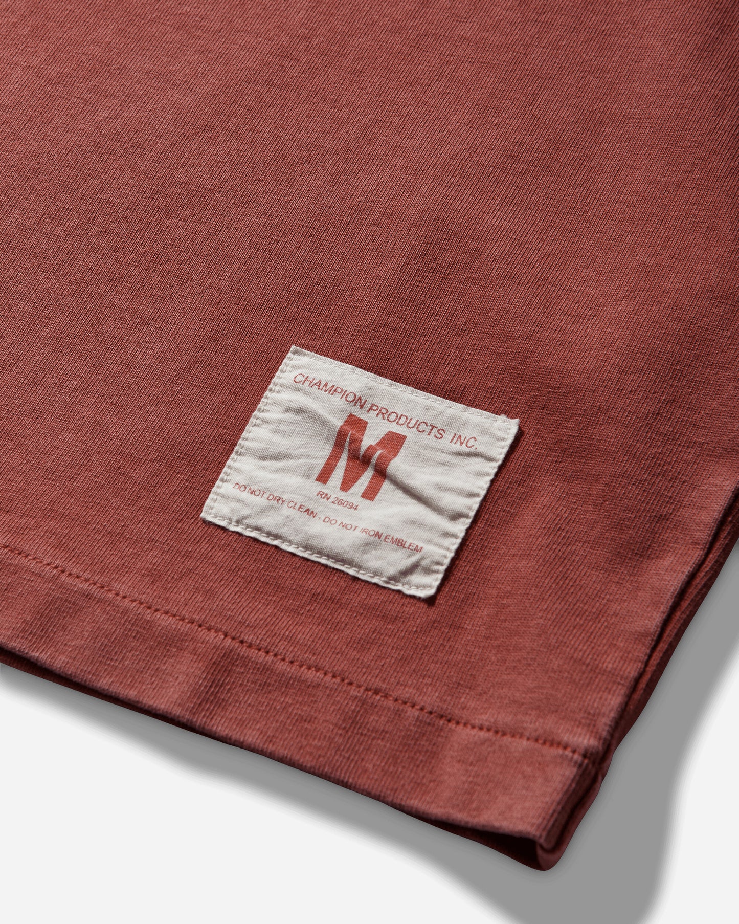 Champion 3/4 Sleeves Tshirt Red T-Shirts Longsleeve 222337 RSRPNNCHRGOG