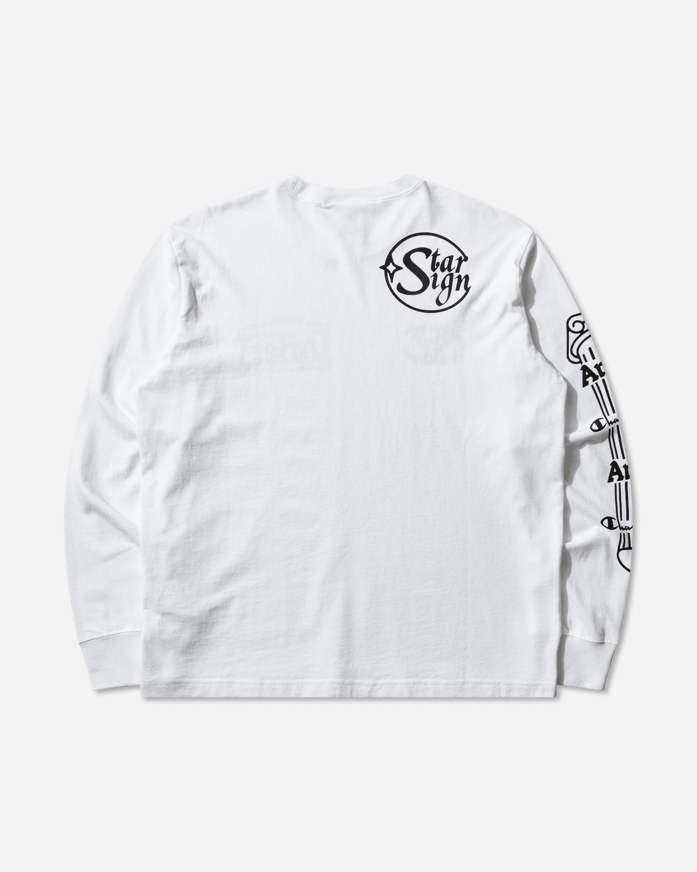 Champion Ls Tee Wht T-Shirts Longsleeve 223588 WW001