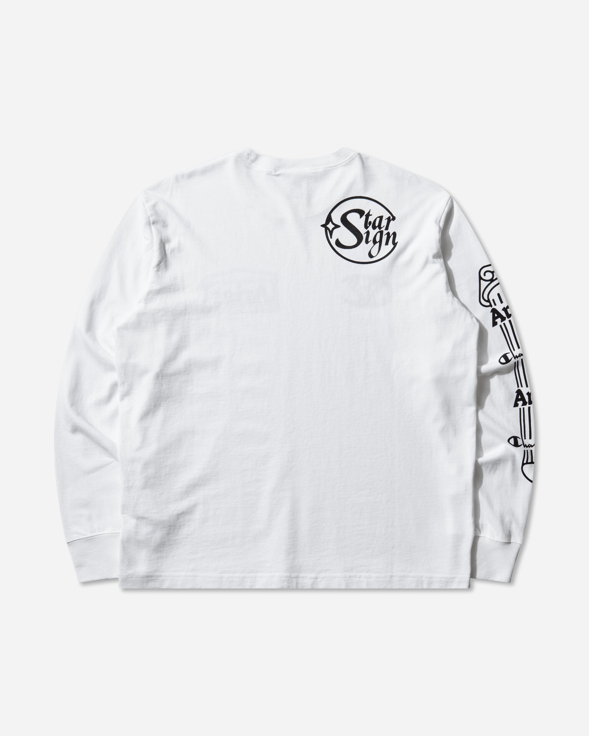 Champion Ls Tee Wht T-Shirts Longsleeve 223588 WW001