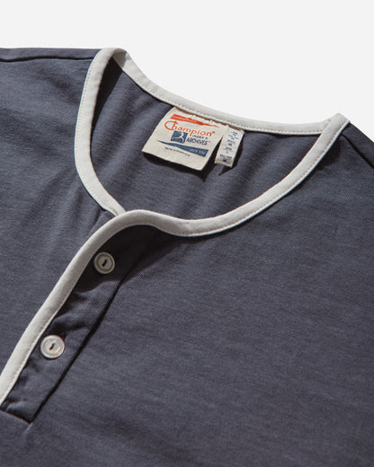 Champion Crewneck Short Sleeves Sweatshirt Navy T-Shirts Shortsleeve 221839 ES524