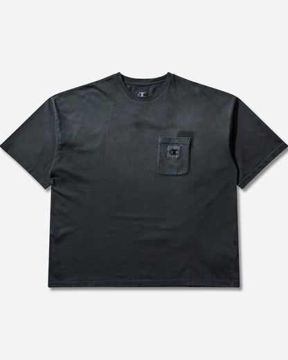 Champion Crewneck T-Shirt Blk T-Shirts Shortsleeve 222140 KK001