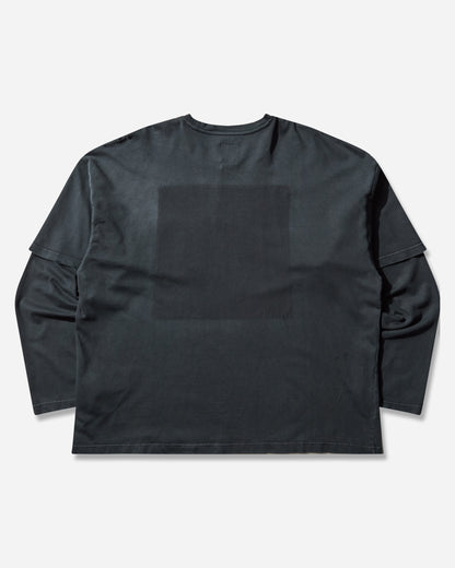 Champion Long Sleeve Crewneck T-Shirt Blk T-Shirts Shortsleeve 222142 KK001