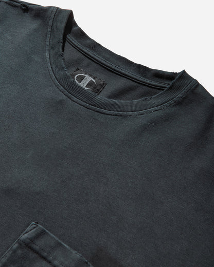 Champion Long Sleeve Crewneck T-Shirt Blk T-Shirts Shortsleeve 222142 KK001