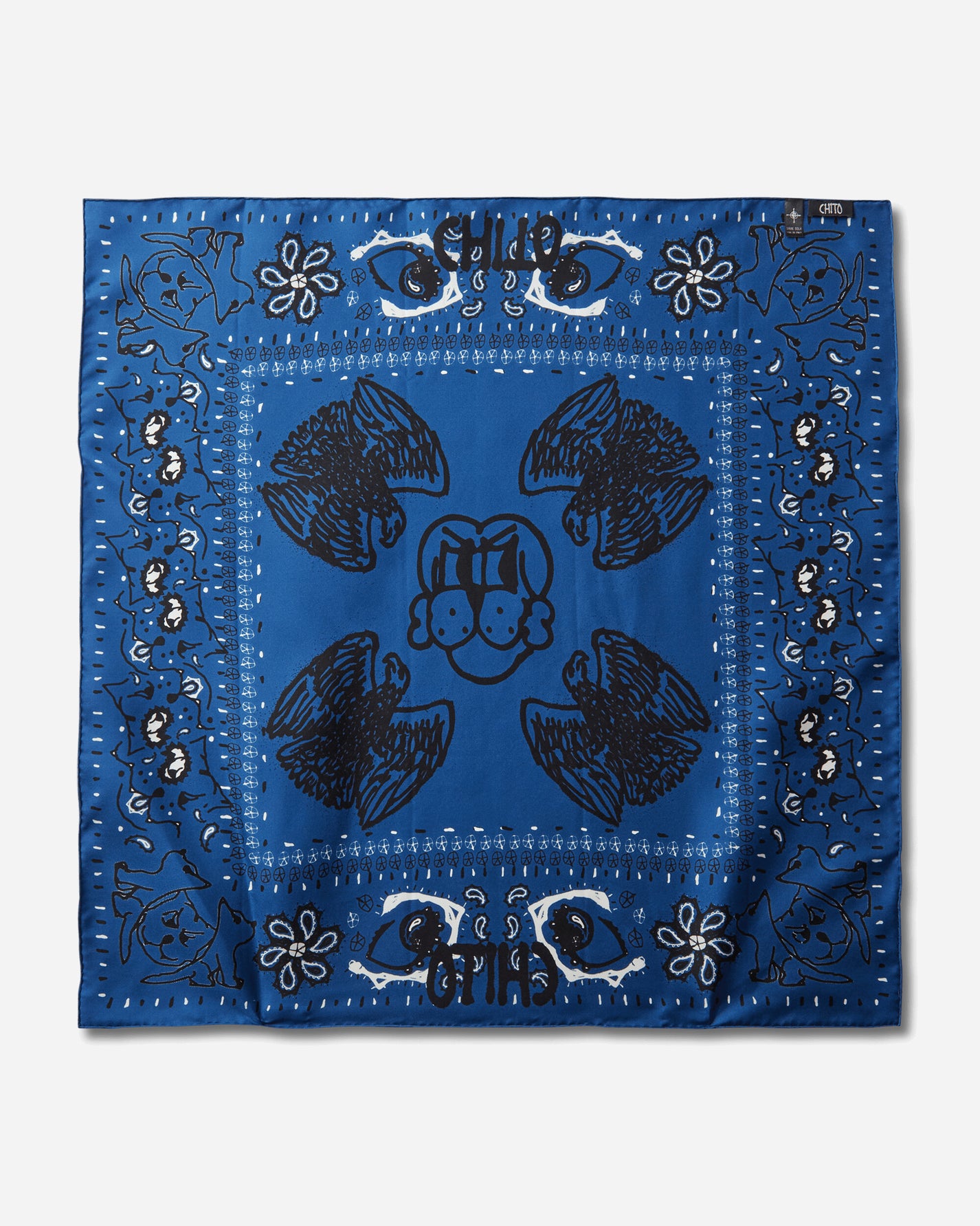 Chito Finesse Eagle Bandana Multi Gloves and Scarves Bandanas C0226S001 MULTI