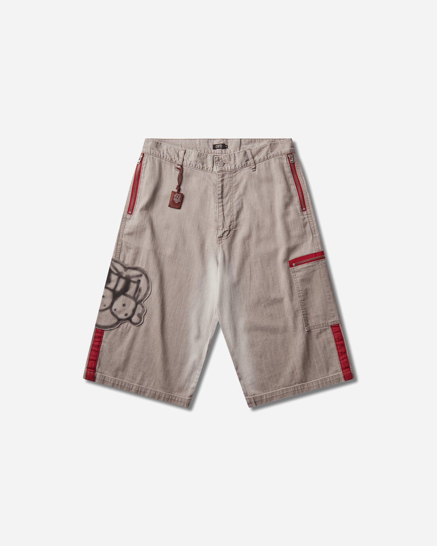 Chito Pit Okayama Shorts Green Shorts Denim Short C0226D003 GREEN