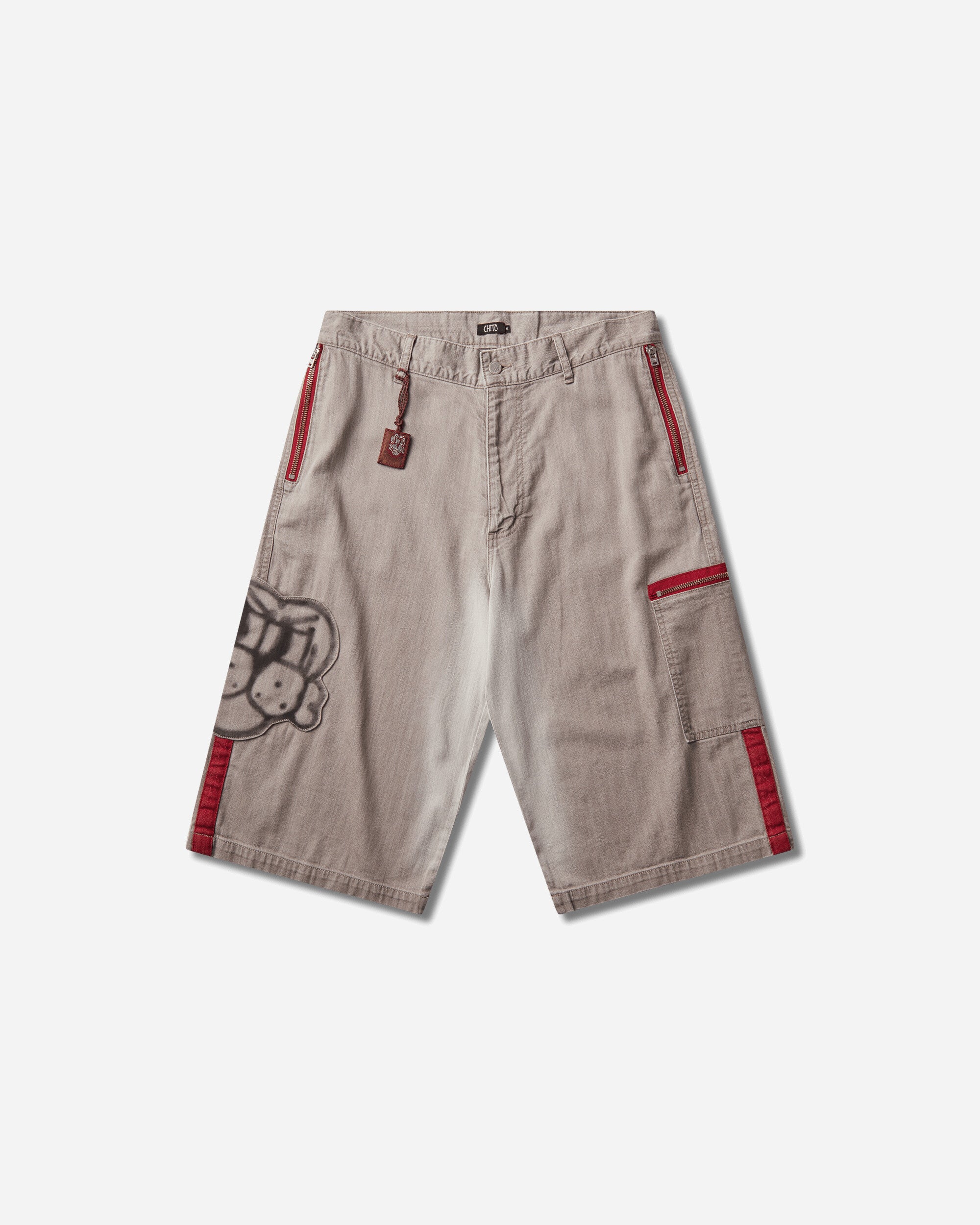 Chito Pit Okayama Shorts Green Shorts Denim Short C0226D003 GREEN