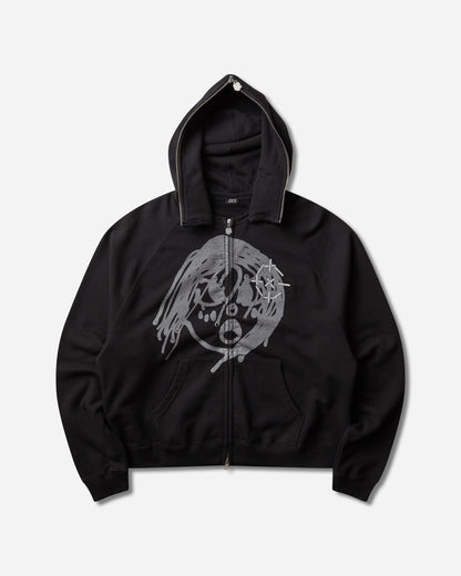 Chito Reflective Finesse Pup Full Zip Afterhood Black Sweatshirts Hoodies C0226K003 BLACK