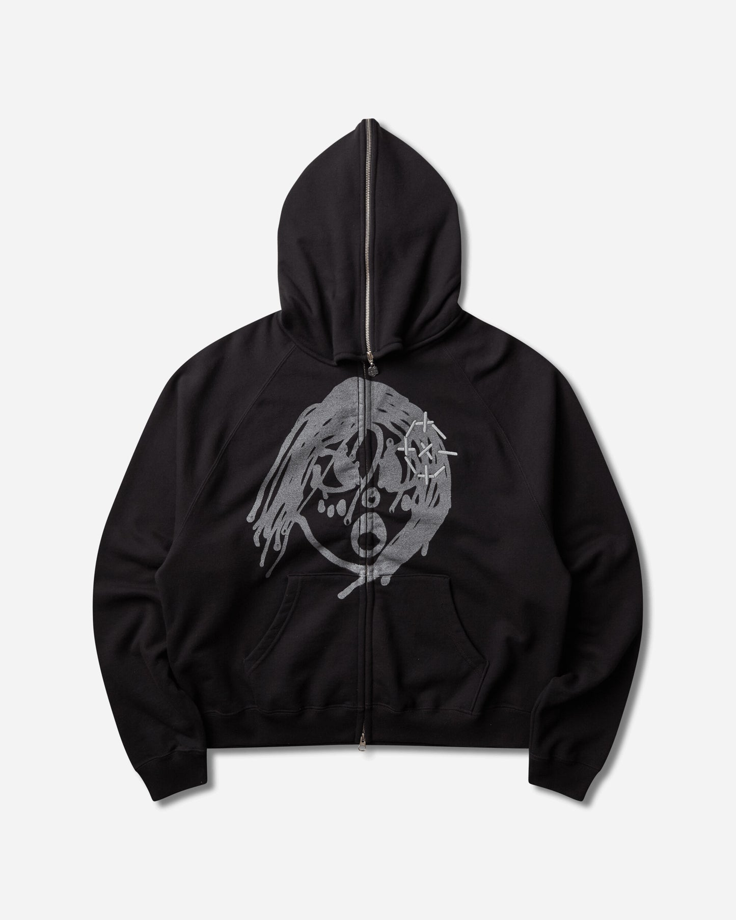 Chito Reflective Finesse Pup Full Zip Afterhood Black Sweatshirts Hoodies C0226K003 BLACK