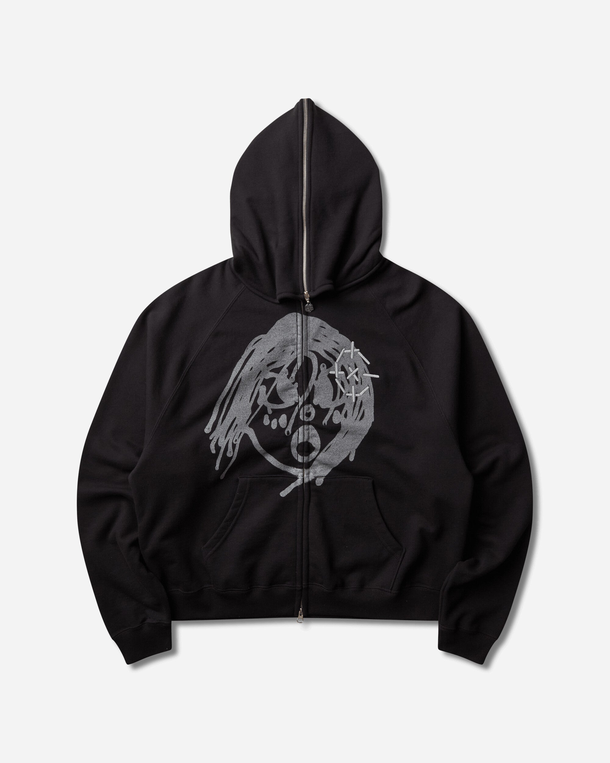 Chito Reflective Finesse Pup Full Zip Afterhood Black Sweatshirts Hoodies C0226K003 BLACK