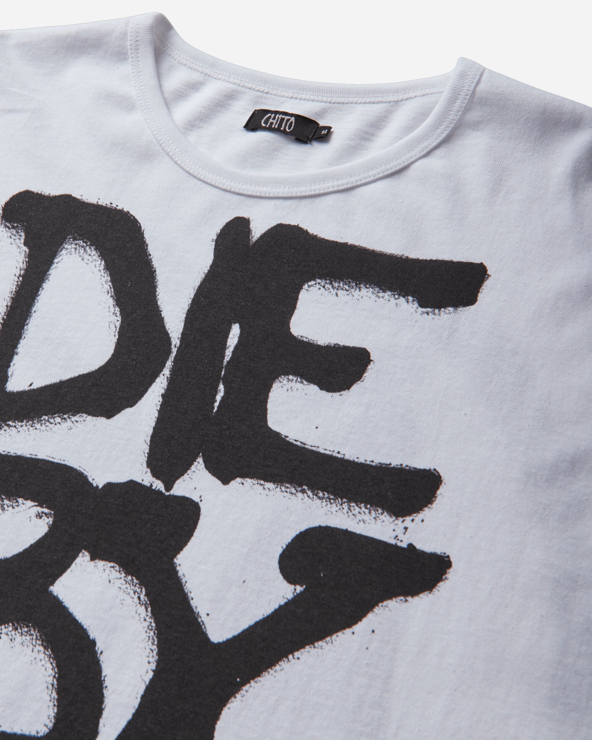 Chito Die By The Code White T-Shirts Shortsleeve C0226T007 WHITE