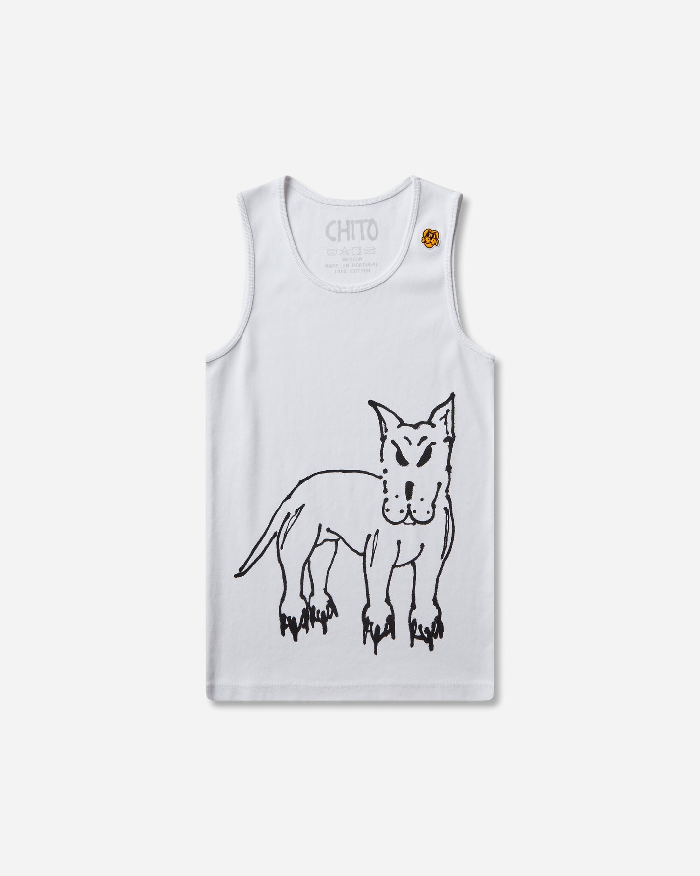 Chito Guard Tank White T-Shirts Shortsleeve C0226T011 WHITE