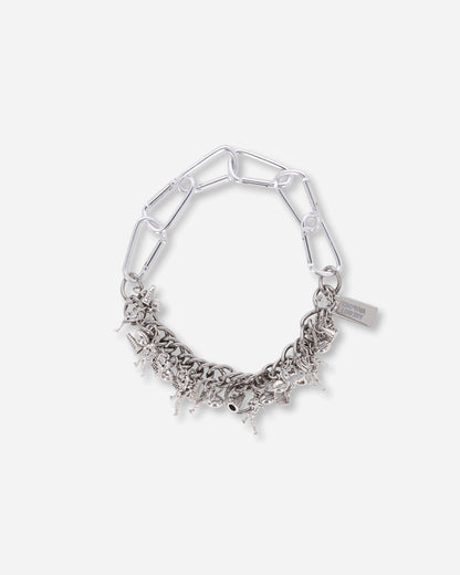 Chopova Lowena Wmns Sports Fan Carabiner Necklace Silver Jewellery Necklaces 6689 SILVER