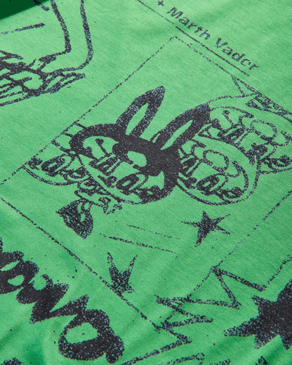 Chopova Lowena Wmns Poster Oversized Jersey Top Multi T-Shirts Longsleeve 2404 MLT