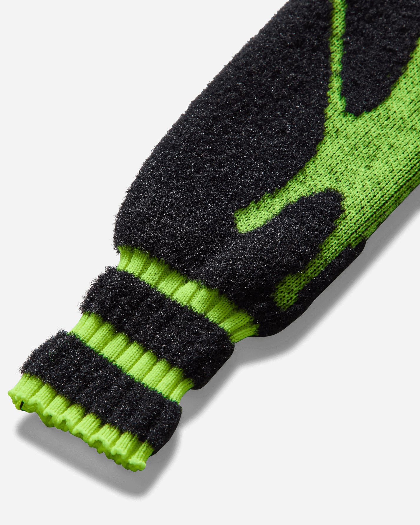 Chopova Lowena Wmns Neon Cartoon Cardigan Black/Yellow  Knitwears Sweaters 5257 BLCKYLLW