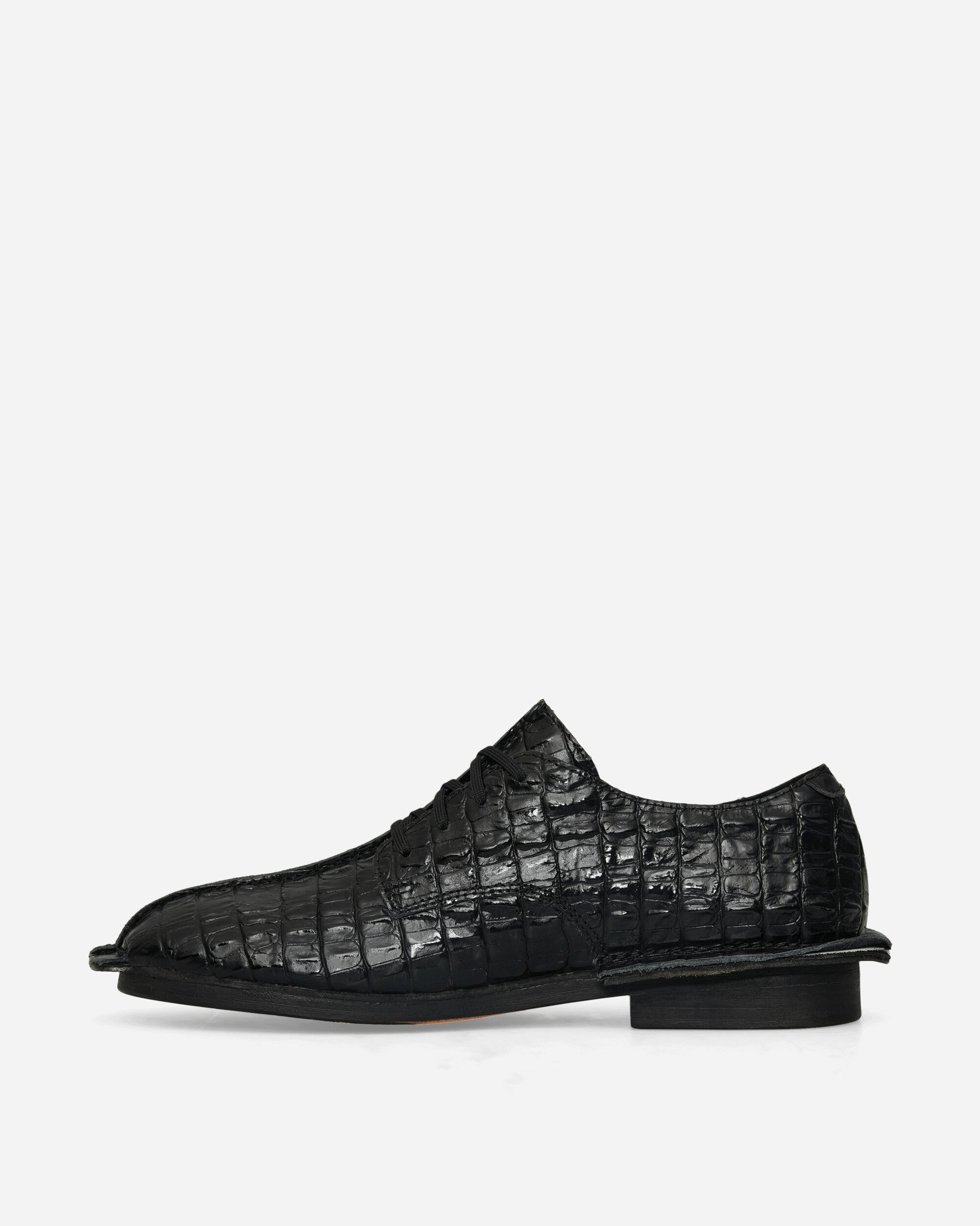 Clarks Wmns Cur Derby W Black Croc BLK  Classic Shoes Laced Up 26183325 BLK