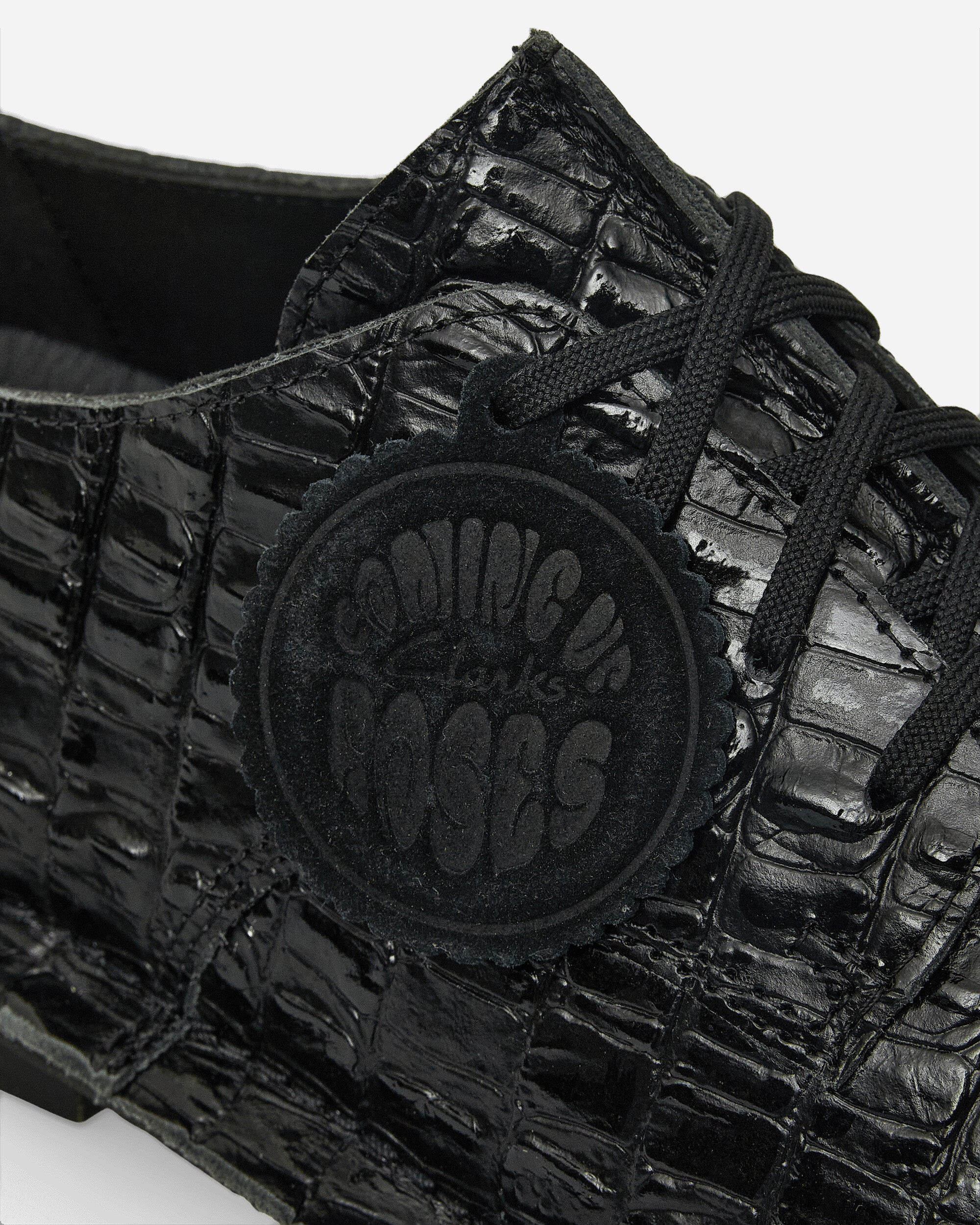 Clarks Wmns Cur Derby W Black Croc BLK  Classic Shoes Laced Up 26183325 BLK