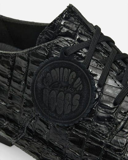 Clarks Wmns Cur Derby W Black Croc BLK  Classic Shoes Laced Up 26183325 BLK