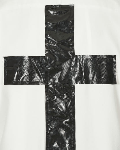Comme Des Garçons Black Coat White Black Coats and Jackets Coats 1I-C007-S22 1