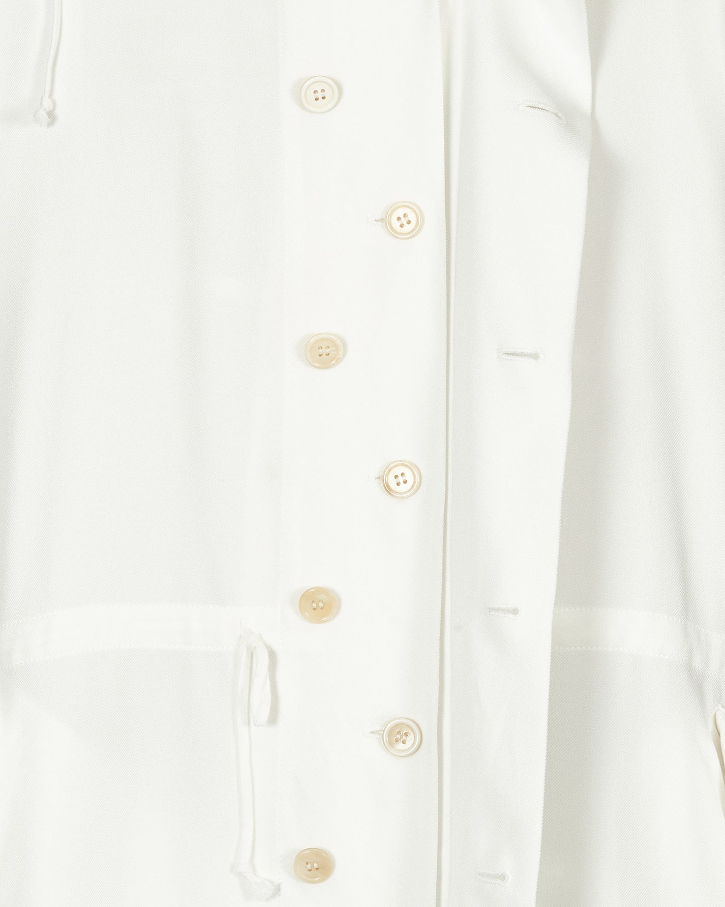 Comme Des Garçons Black Coat White Black Coats and Jackets Coats 1I-C007-S22 1