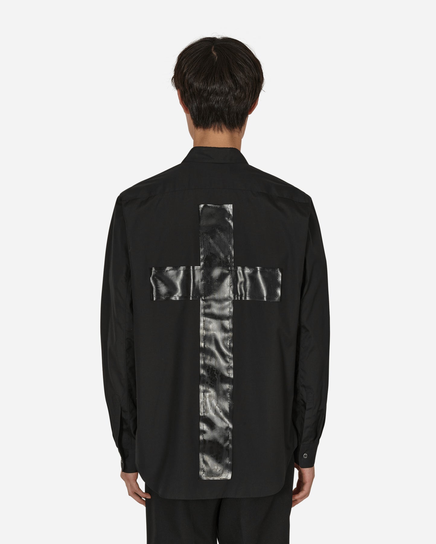 Comme Des Garçons Black Blouse Black Black Shirts Longsleeve 1I-B004-S22 1