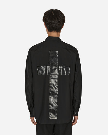 Comme Des Garçons Black Blouse Black Black Shirts Longsleeve 1I-B004-S22 1
