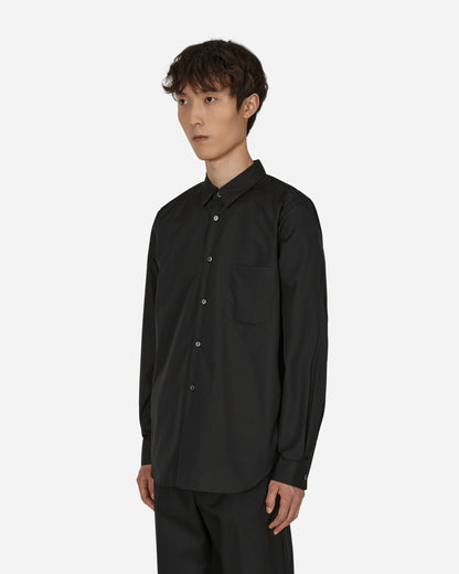 Comme Des Garçons Black Blouse Black Black Shirts Longsleeve 1I-B004-S22 1