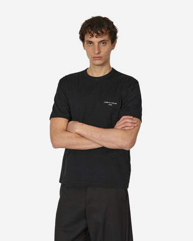 Comme Des Garçons Homme Men'S T-Shirt Black T-Shirts Shortsleeve HM-T101-051 1