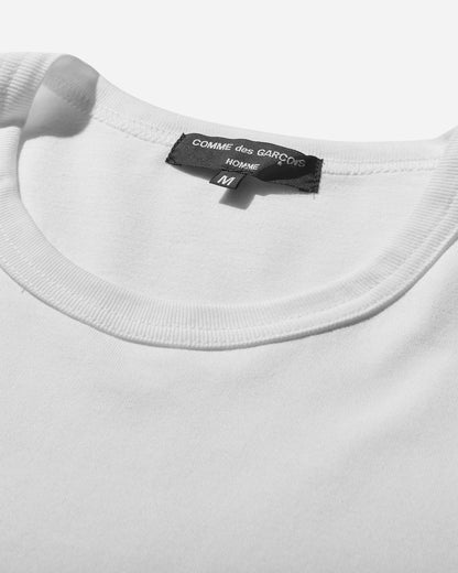 Comme Des Garçons Homme Men'S T-Shirt White T-Shirts Shortsleeve HN-T002-W24 003