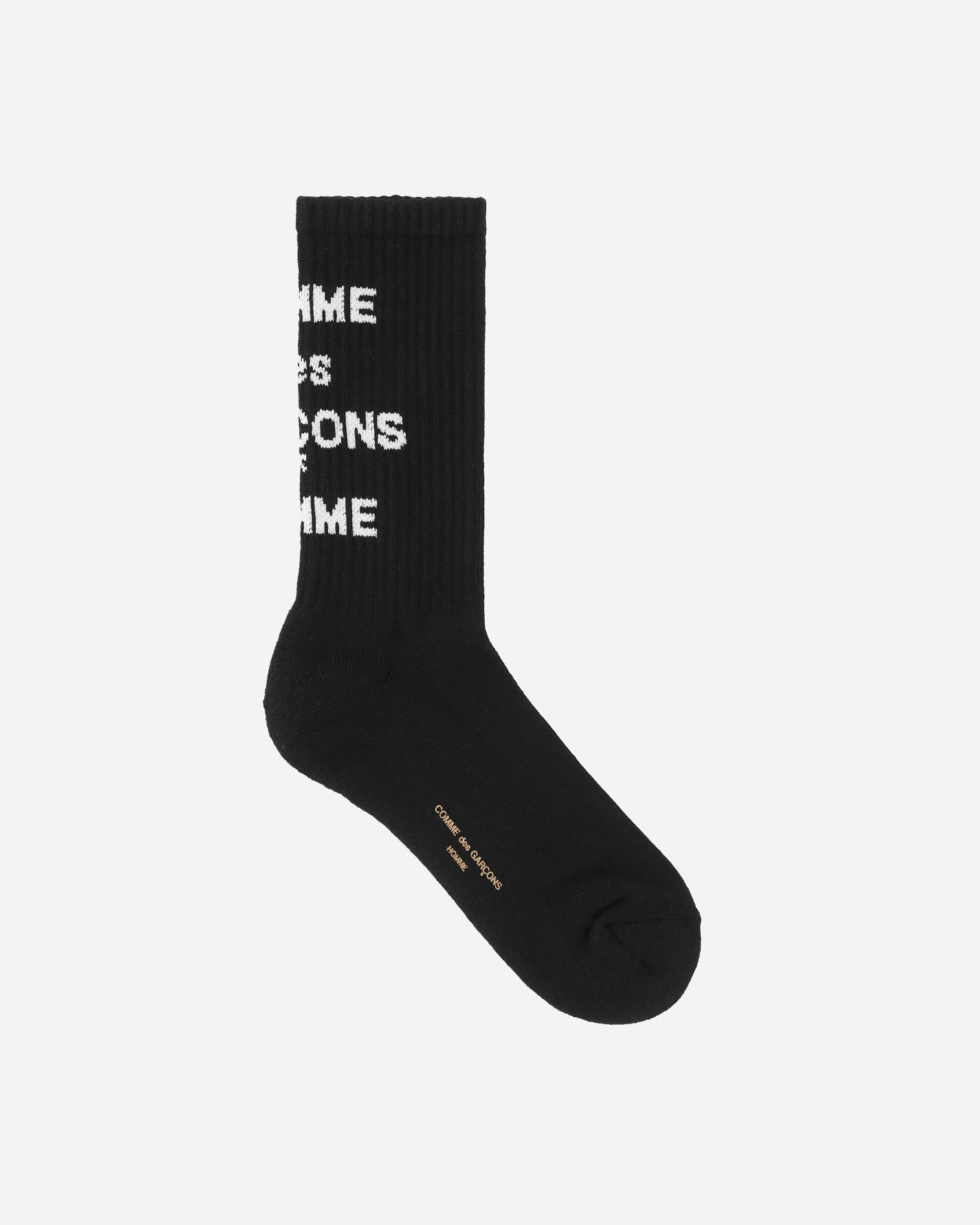 Comme Des Garçons Homme Men'S Acces Black Underwear Socks HN-K501-W24 001