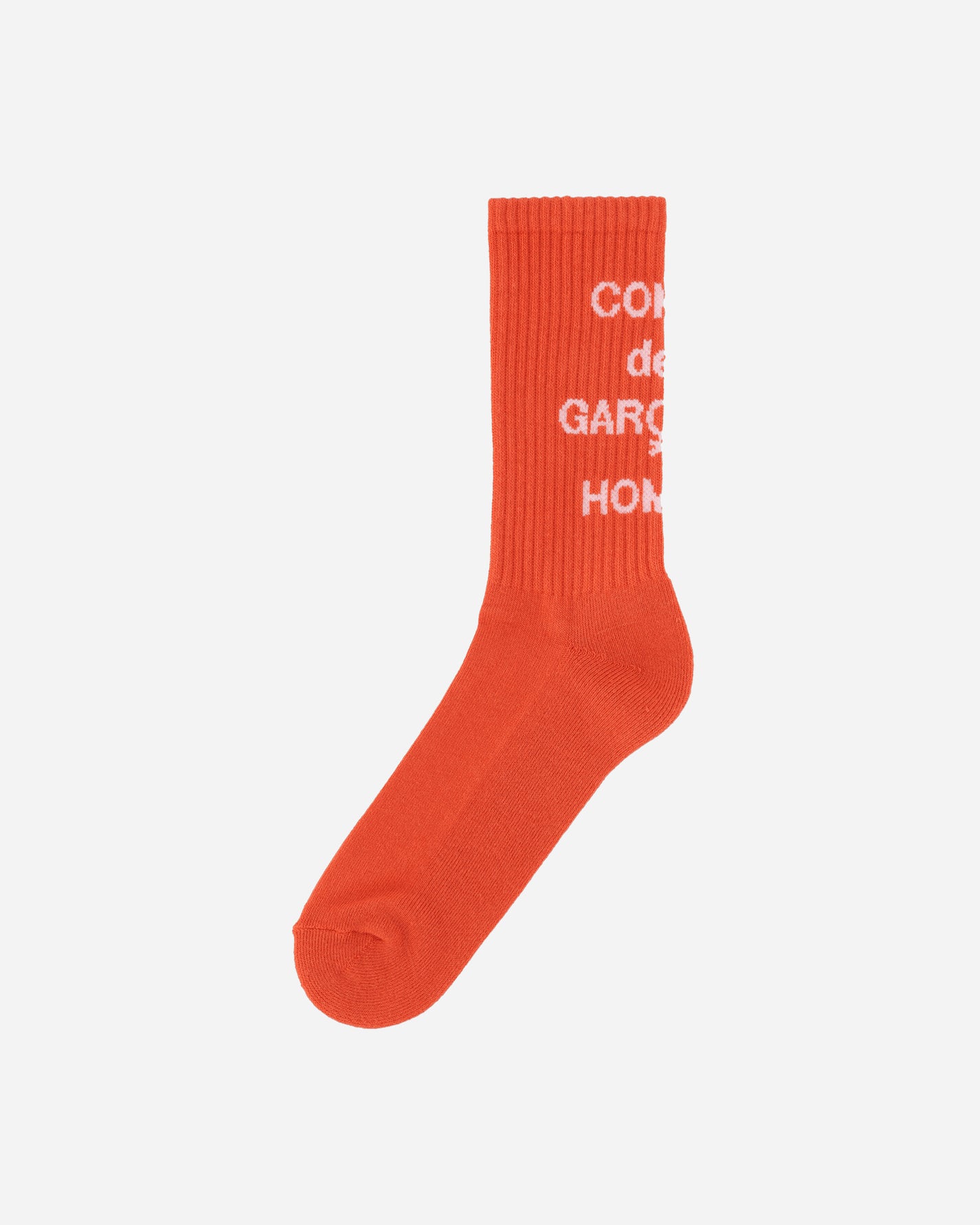 Comme Des Garçons Homme Men'S Acces Orange Underwear Socks HN-K501-W24 005