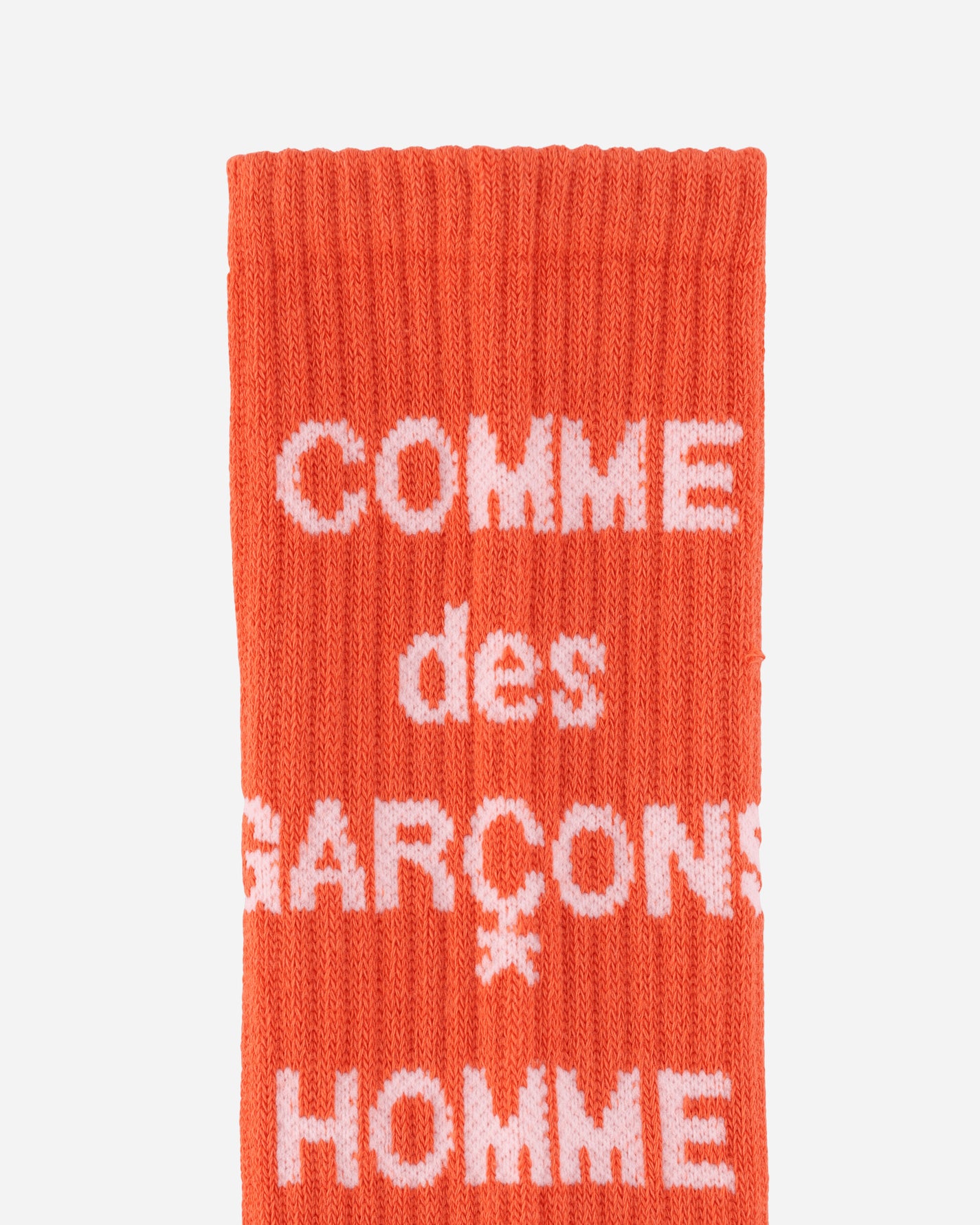 Comme Des Garçons Homme Men'S Acces Orange Underwear Socks HN-K501-W24 005