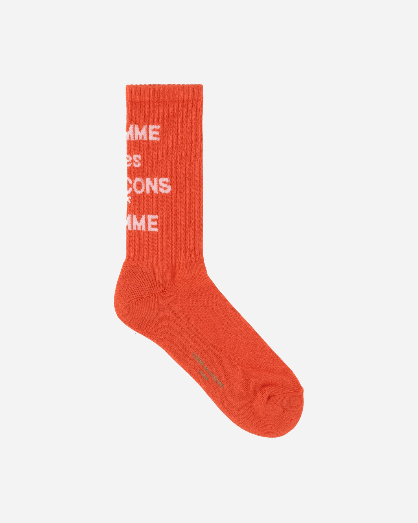 Comme Des Garçons Homme Men'S Acces Orange Underwear Socks HN-K501-W24 005