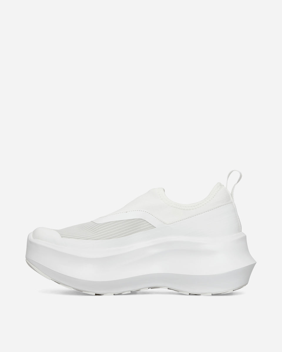 Comme Des Garçons Homme Salomon Slip-On Platform Sneakers White