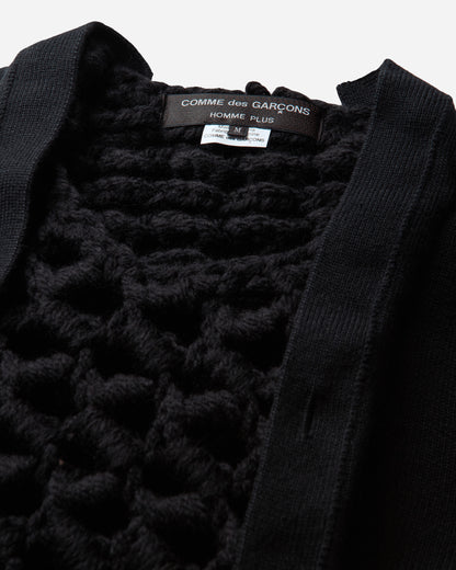 Comme Des Garçons Homme Plus Men'S Sweater Black/Black Knitwears Cardigans PR-N010-W26 1