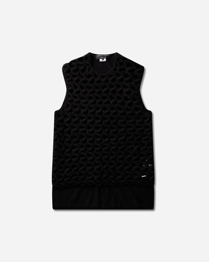 Comme Des Garçons Homme Plus Men'S Sweater Black/Black Knitwears Gilets PR-N014-W26 1