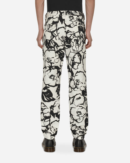 Comme Des Garçons Homme Plus Pants White/Flora Pants Trousers PI-P056-S22 1