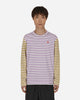 Comme Des Garçons Play Mens T-Shirt Knit Purple Olive T-Shirts Longsleeve P1T318 4