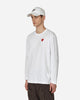Comme Des Garçons Play Small Heart Long Sleeve T-Shirt White T-Shirts Longsleeve P1T118 2