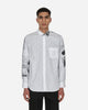Comme Des Garçons Shirt Shirt Woven White Print Shirts Longsleeve FI-B053 1
