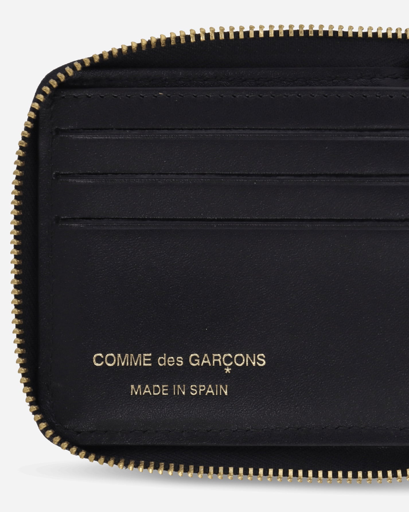 Comme Des Garçons Wallet Wallet / Classic Line Black Wallets and Cardholders Wallets SA7100 800