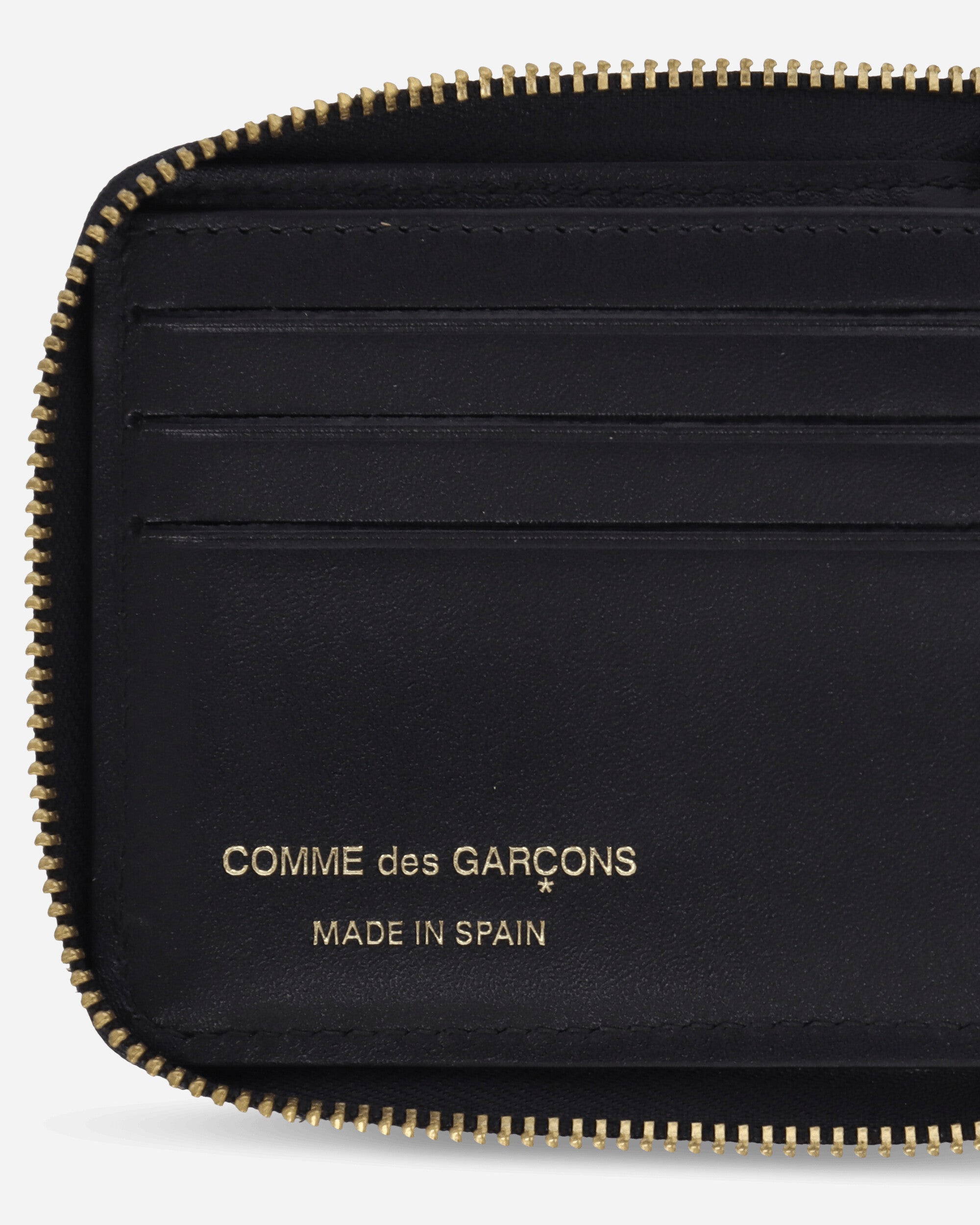 Comme Des Garçons Wallet Wallet / Classic Line Black Wallets and Cardholders Wallets SA7100 800