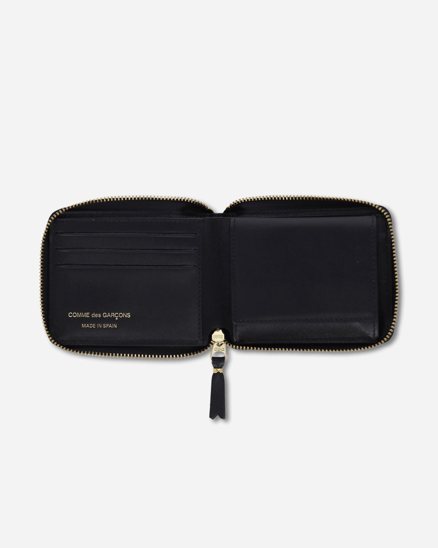 Comme Des Garçons Wallet Wallet / Classic Line Black Wallets and Cardholders Wallets SA7100 800